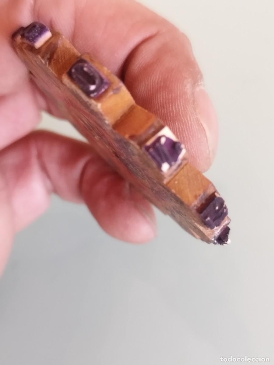 Antig&uuml;edades: Antiguo tamp&oacute;n de Madera - FLEX n&deg;5. - Foto 7