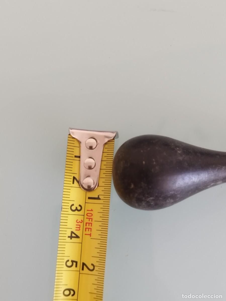Antig&uuml;edades: Antiguo mango de madera, de sello o herramienta a identificar, - Foto 6