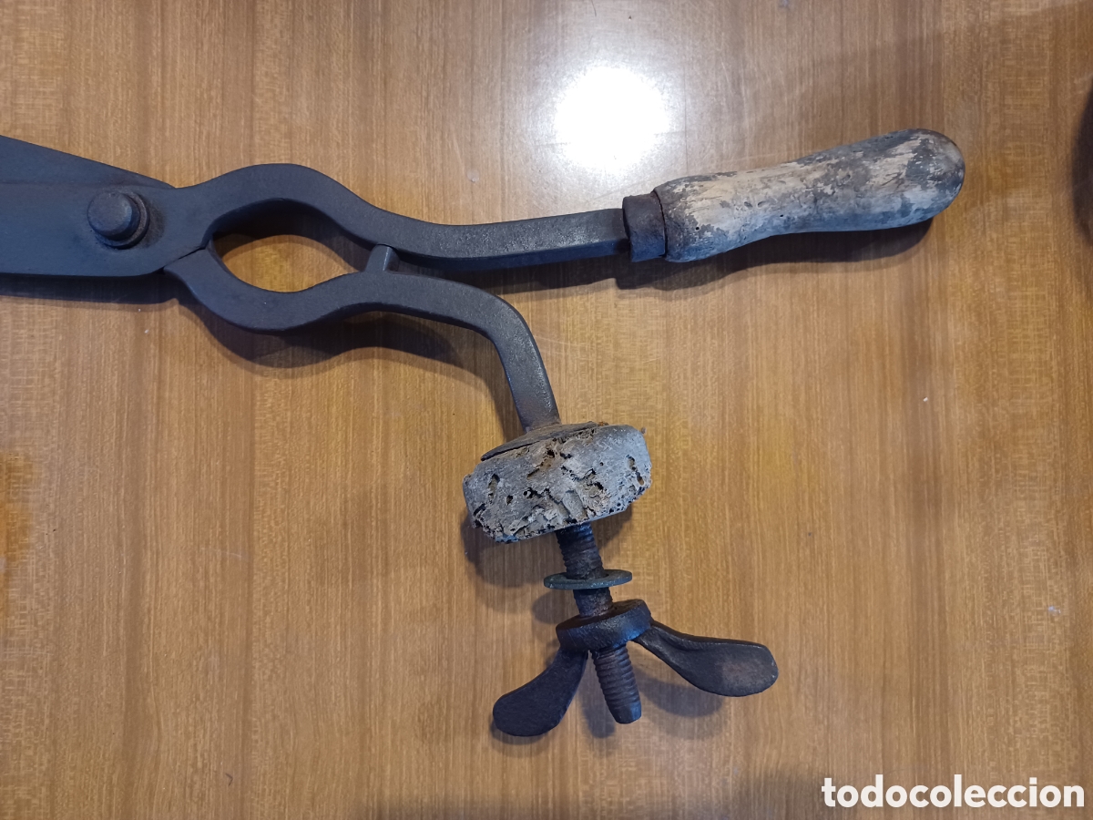 Antig&uuml;edades: Antiguas tijeras de carnicer&iacute;a. - Foto 2