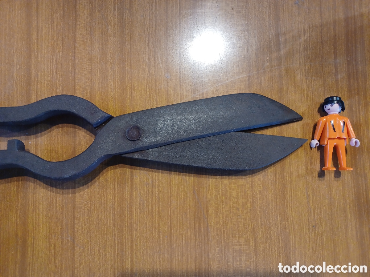 Antig&uuml;edades: Antiguas tijeras de carnicer&iacute;a. - Foto 6