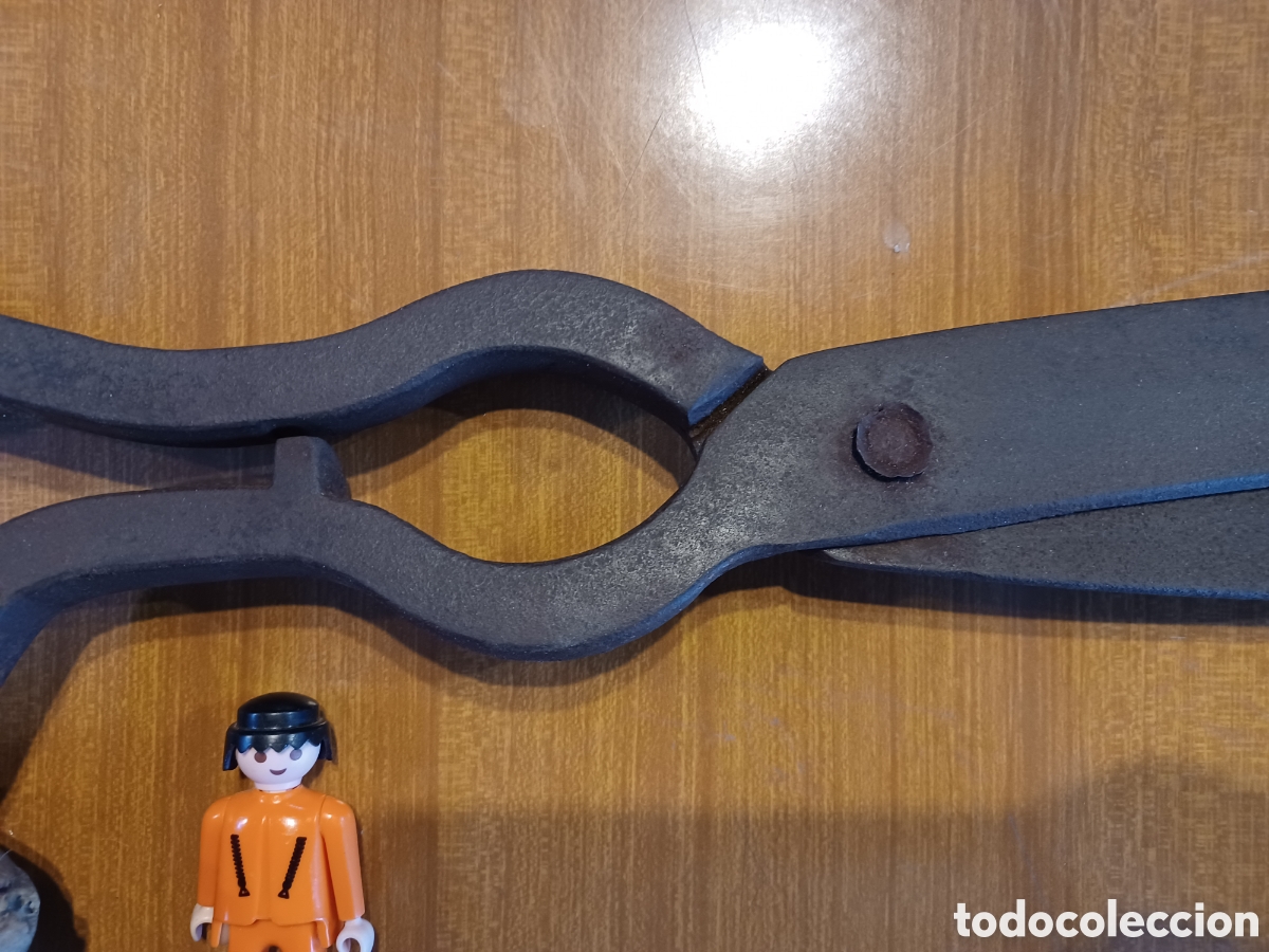 Antig&uuml;edades: Antiguas tijeras de carnicer&iacute;a. - Foto 7