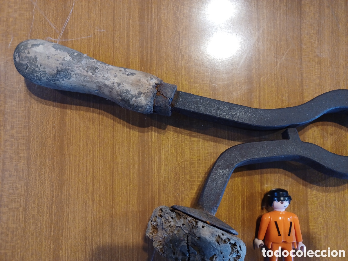 Antig&uuml;edades: Antiguas tijeras de carnicer&iacute;a. - Foto 8