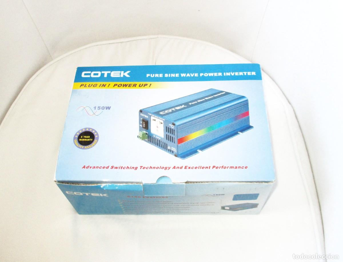 Antig&uuml;edades: INVERSOR DE ONDA SENOIDAL COTEK S150. A 150 W. - Foto 2