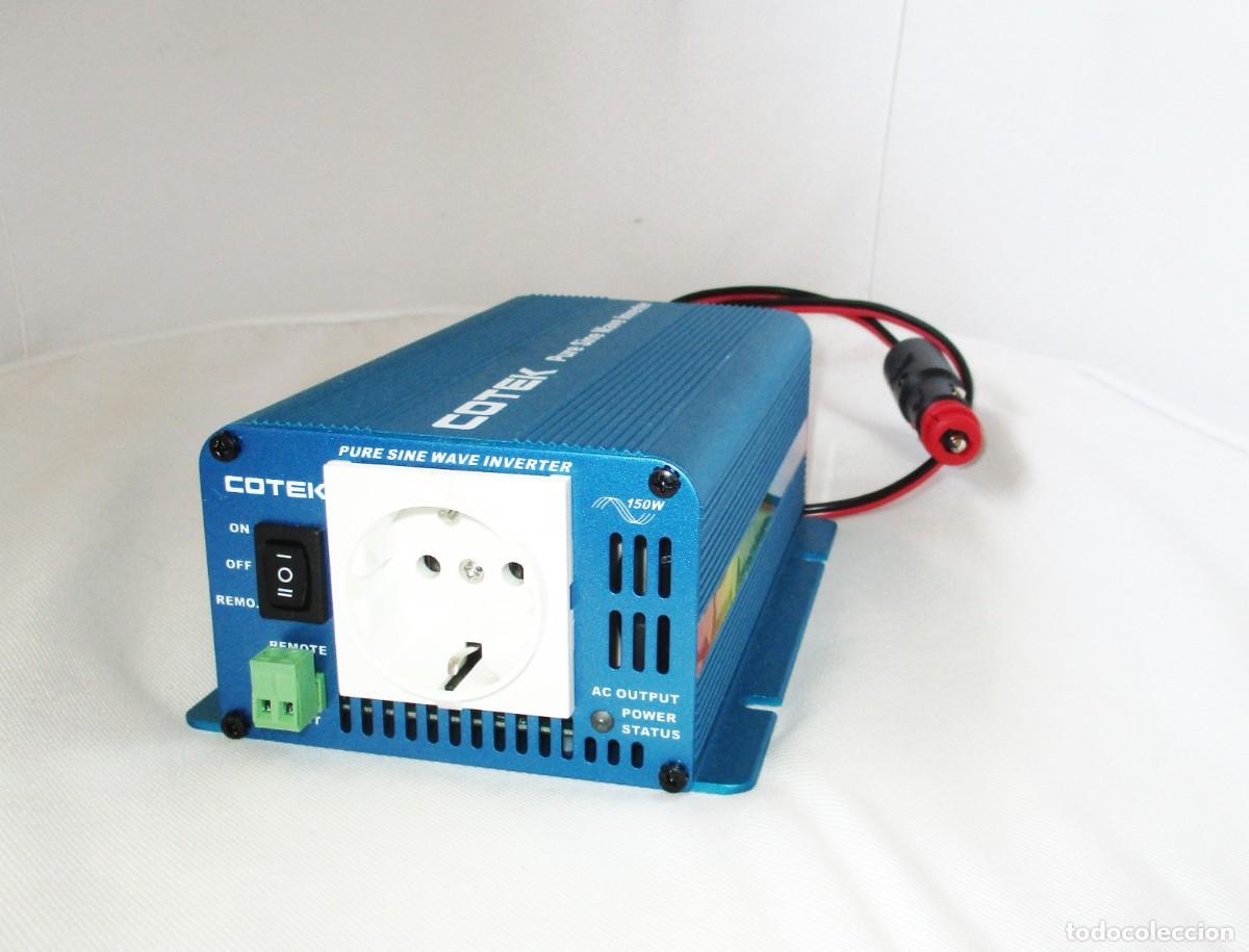 Antig&uuml;edades: INVERSOR DE ONDA SENOIDAL COTEK S150. A 150 W. - Foto 10