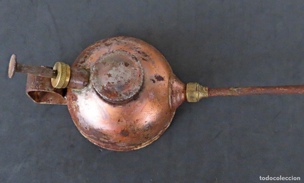 Antig&uuml;edades: Antigua engrasadora o aceitera industrial - Foto 5