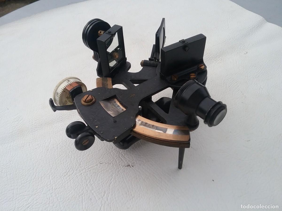 Antiguidades: SEXTANTE HENRY HUGHES & SON ref. n&ordm; 6b/177 AUTENTICO, NO REPRODUCCION.