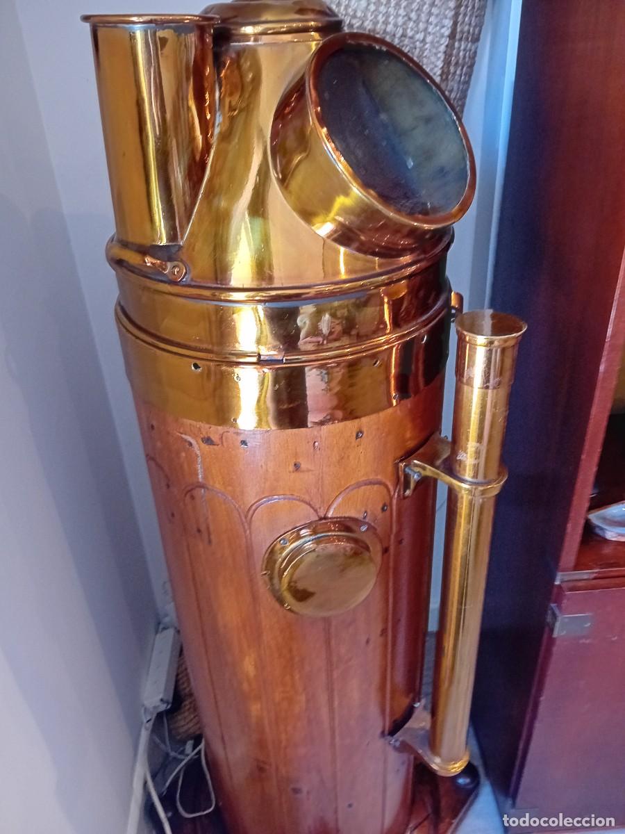 Antiques: BIT&Aacute;CORA MADERA DE BARCO PLUS ULTRA DE PASAJEROS-CARCEL DURANTE GUERRA-MUY BUEN ESTADO