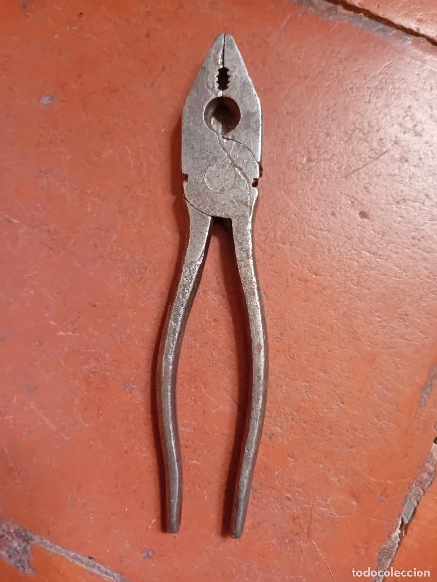 Antig&uuml;edades: Alicate antiguo con sello de p&aacute;jaro carpintero - Foto 3