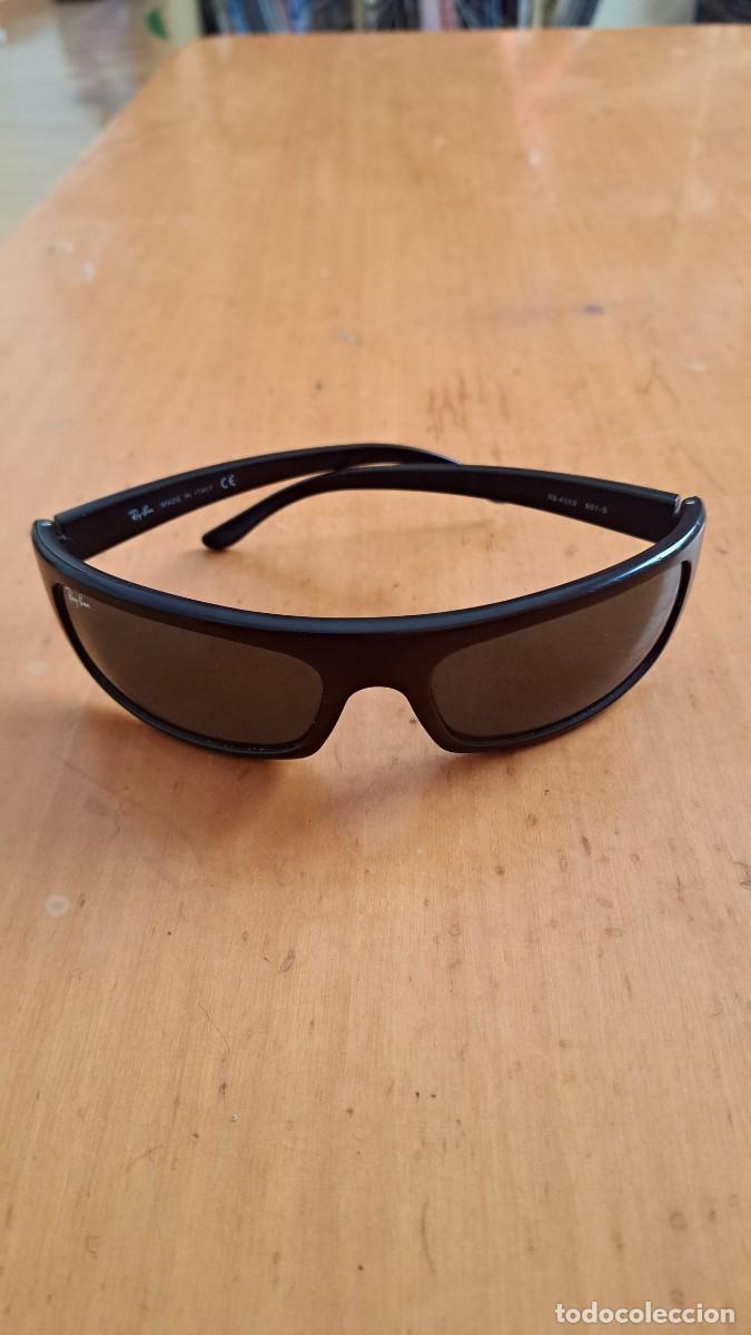 Antig&uuml;edades: Gafas de Sol Ray-Ban RB4053 Negras - Foto 2