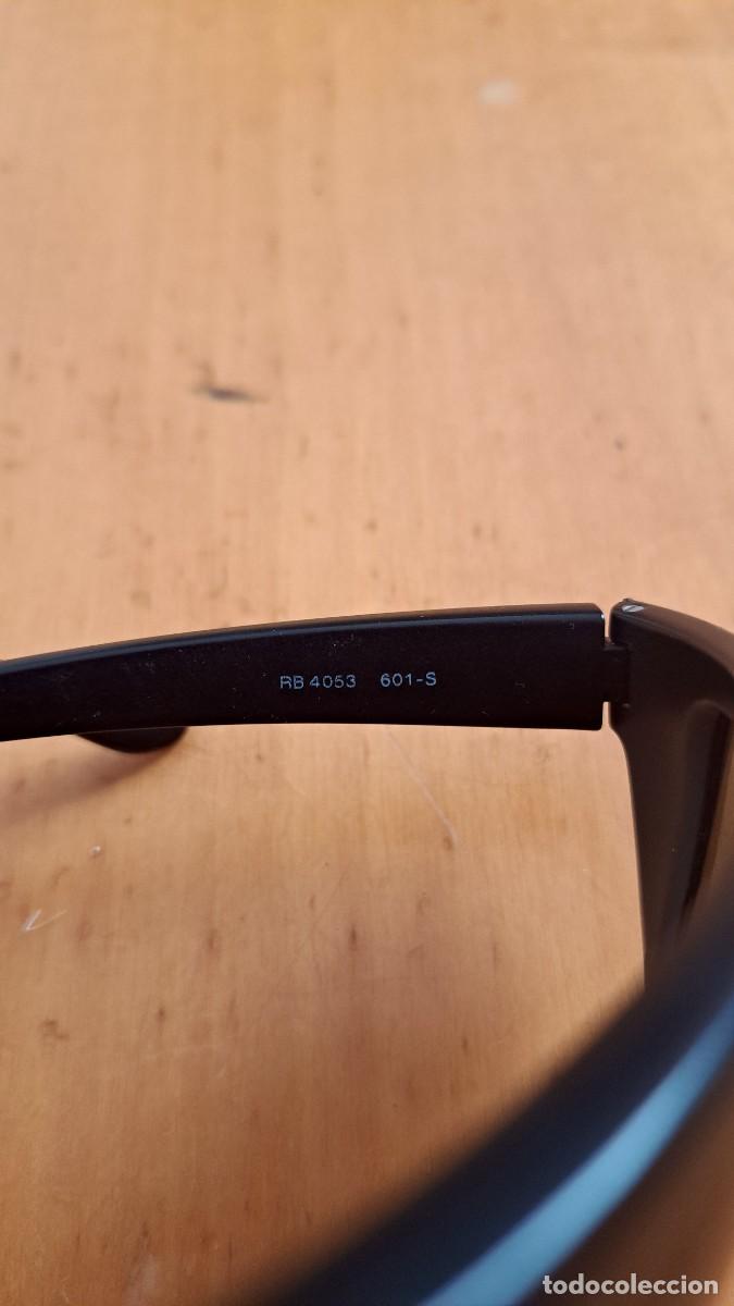 Antig&uuml;edades: Gafas de Sol Ray-Ban RB4053 Negras - Foto 8