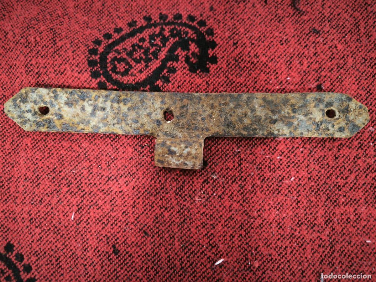 Oggetti Antichi: Pletina Met&aacute;lica Antigua 24 Cm &ndash; Herraje Industrial Principios Siglo XX