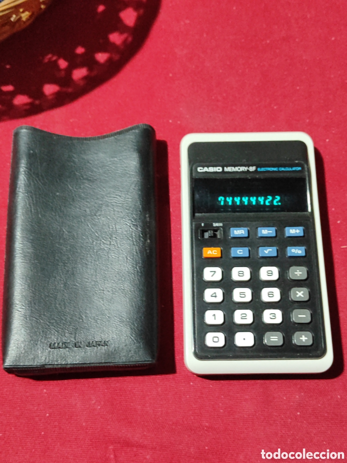Antig&uuml;edades: Calculadora MEMORY - 8F A&Ntilde;OS 80 FUNCIONA CORRECTAMENTE - Foto 1