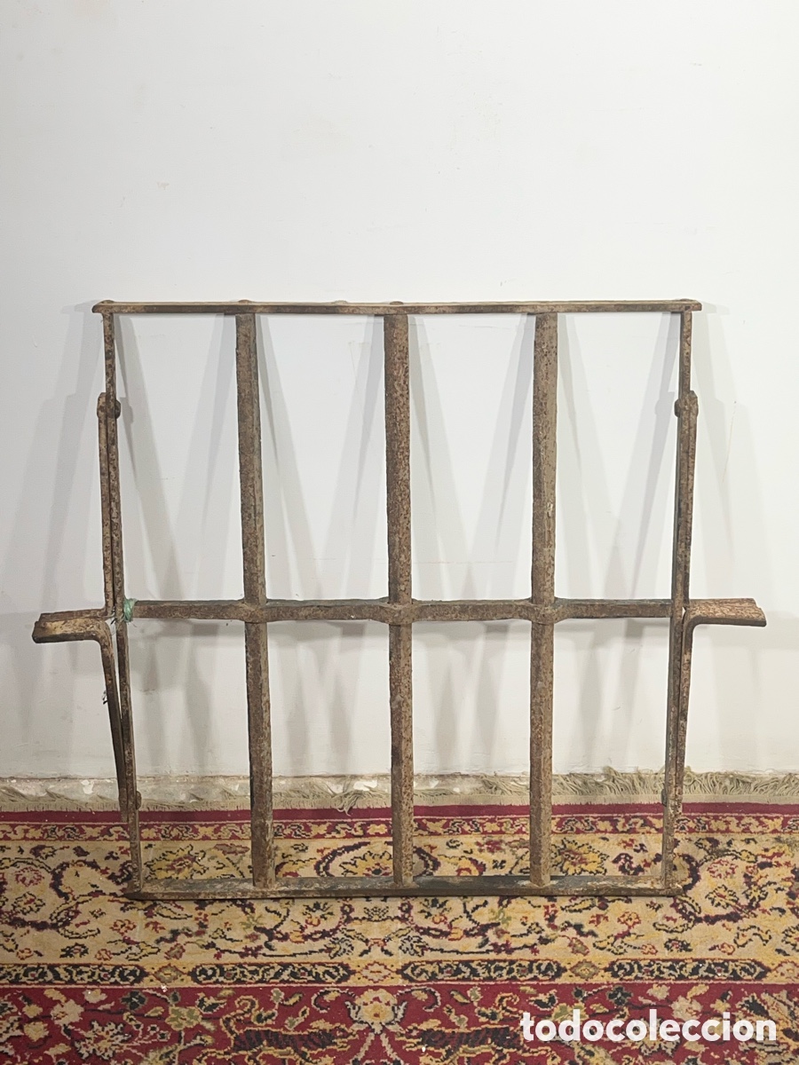 Antig&uuml;edades: Antigua reja de hierro forjado S.XVIII/XIX