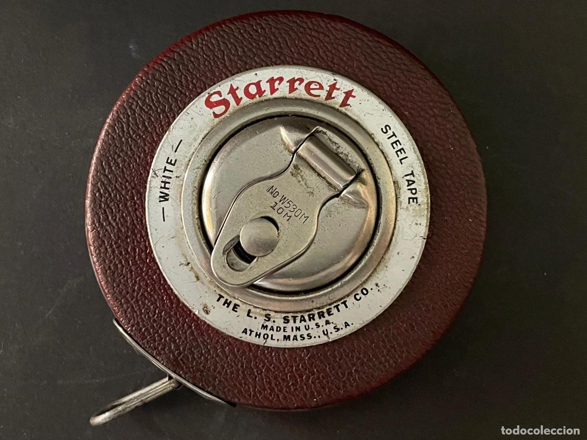 Oggetti Antichi: STARRETT CINTA METRICA AMERICANA - MADE IN USA