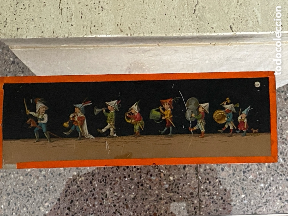 Antig&uuml;edades: Linterna en caja original y 8 cristales - Foto 19