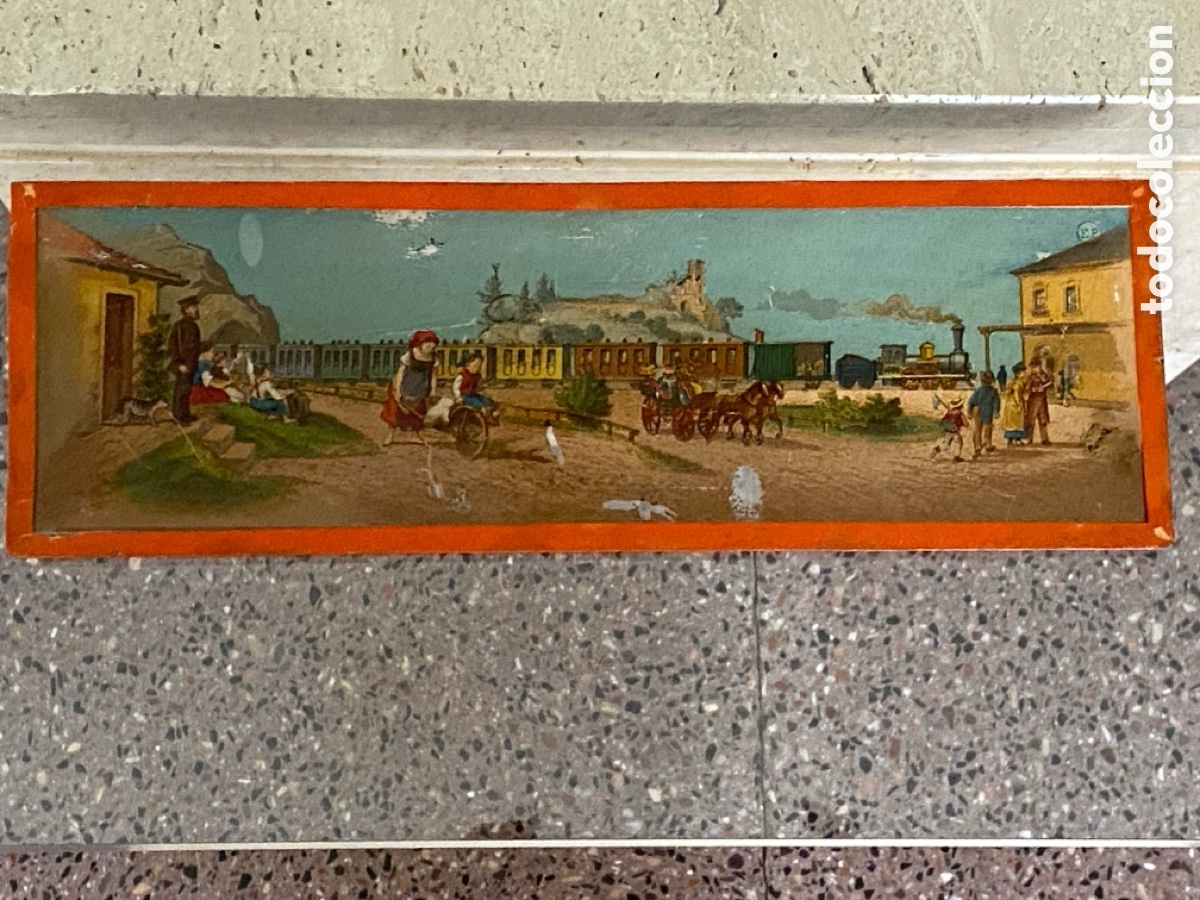 Antig&uuml;edades: Linterna en caja original y 8 cristales - Foto 25