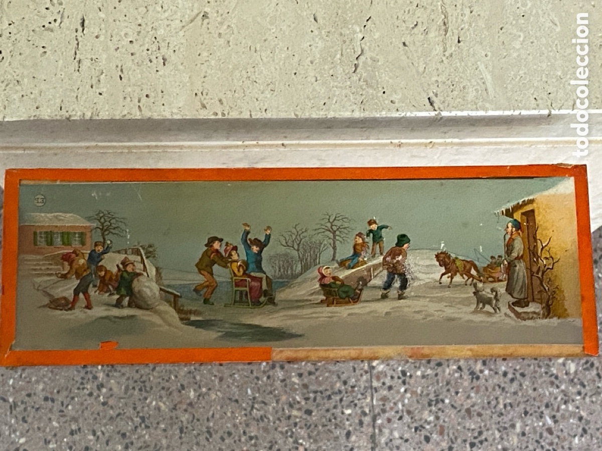 Antig&uuml;edades: Linterna en caja original y 8 cristales - Foto 30
