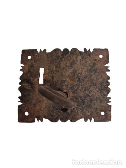 Antiques: Antigua Cerradura con Llave - Hierro Forjado - Funciona - S.XVII-XVIII
