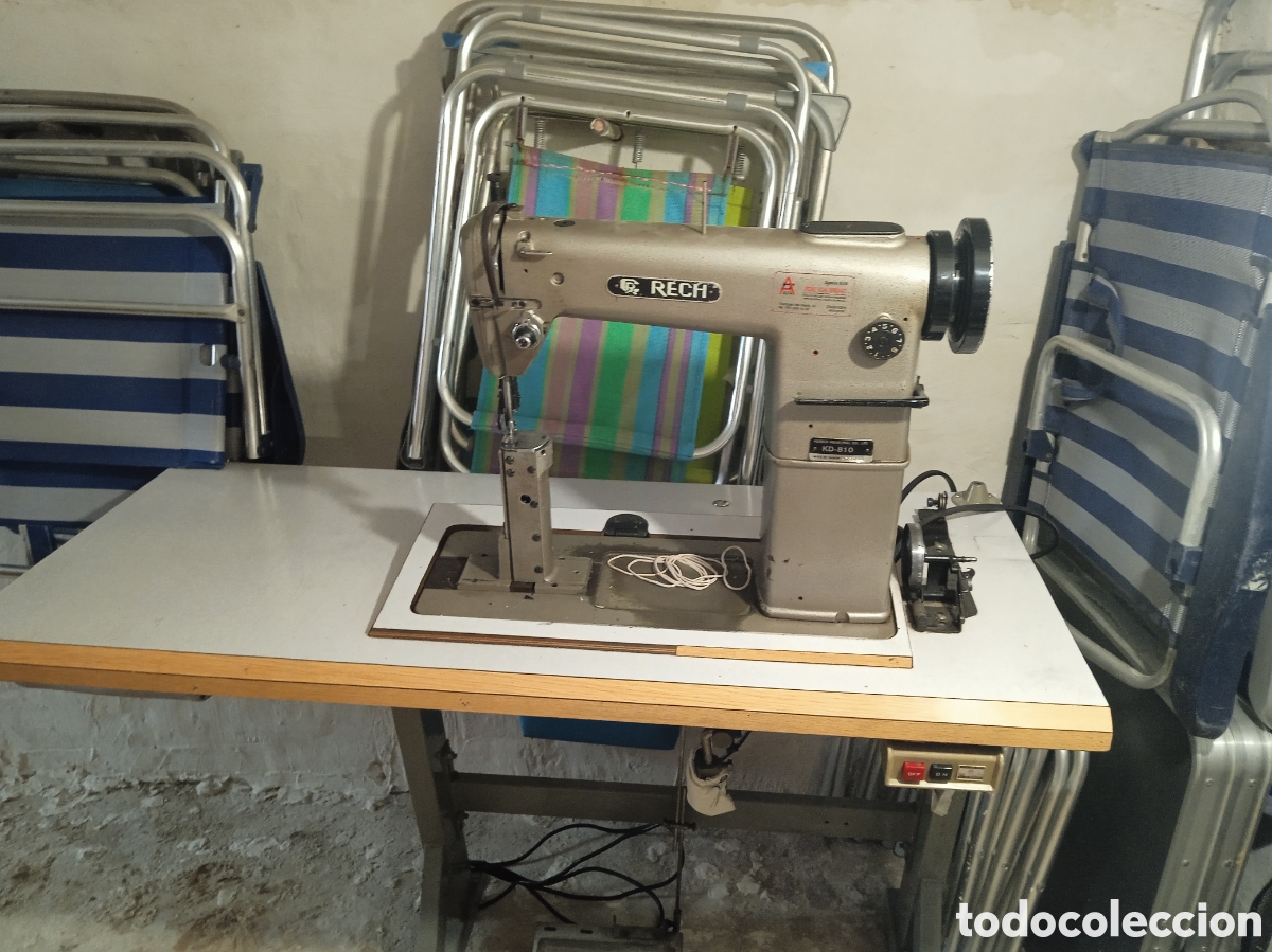 Antig&uuml;edades: M&Aacute;QUINA COSER INDUSTRIAL! - Foto 2