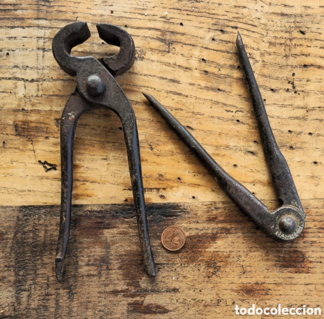 Antig&uuml;edades: Antiguas herramientas herrero