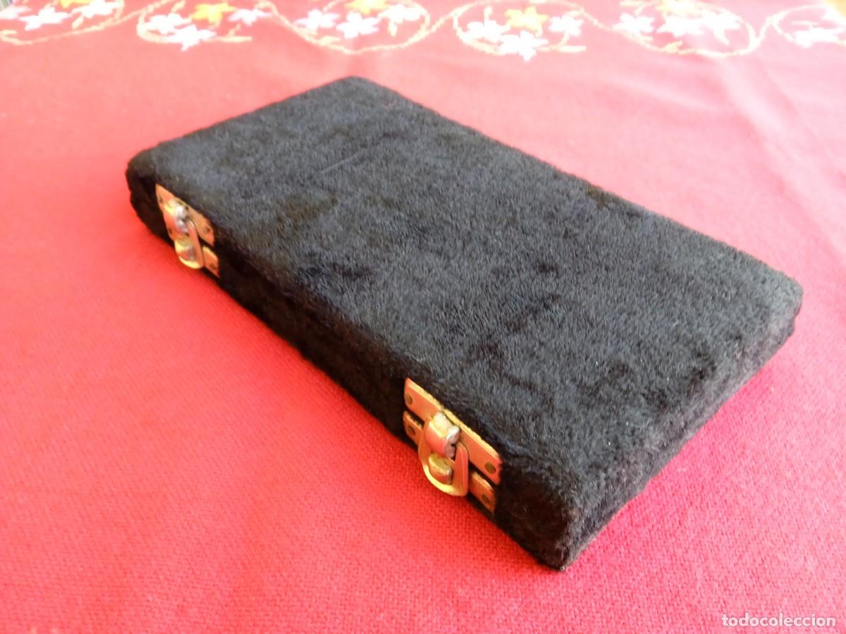 Antig&uuml;edades: Estuche de balanza de precisi&oacute;n con pesas ponderales - Foto 6