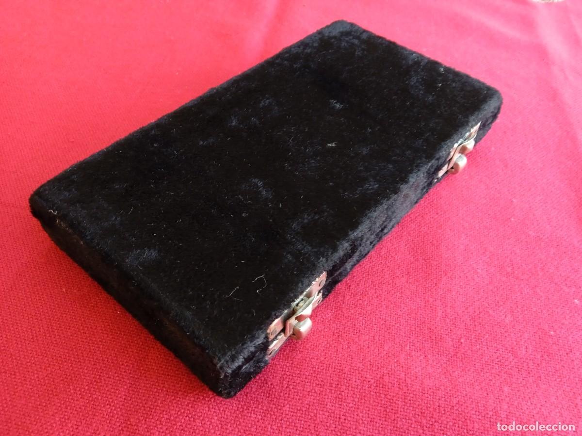 Antig&uuml;edades: Estuche de balanza de precisi&oacute;n con pesas ponderales - Foto 7