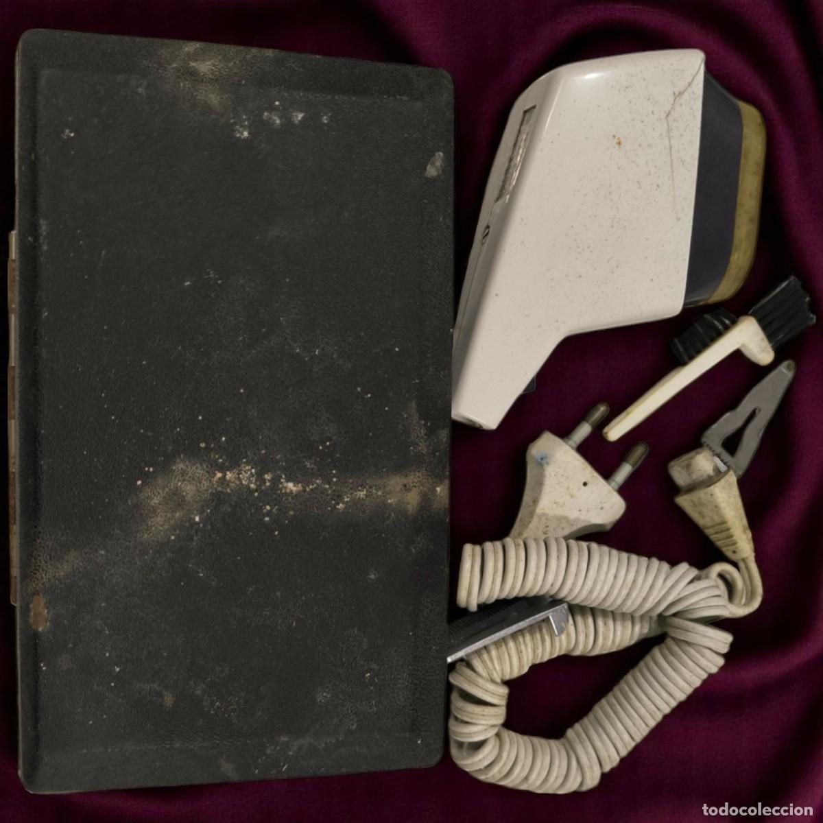 Antig&uuml;edades: Antigua Maquinilla El&eacute;ctrica Philishave Con Caja Original &ndash; Pieza De Colecci&oacute;n Vintage