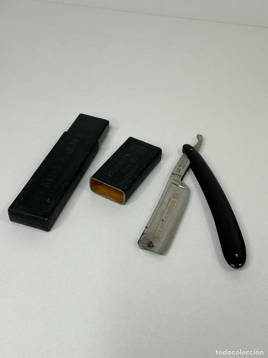 Antig&uuml;edades: NAVAJA DE AFEITAR LA NAVAJA PRADERE 123 BARCELONA,FILARM&Oacute;NICA