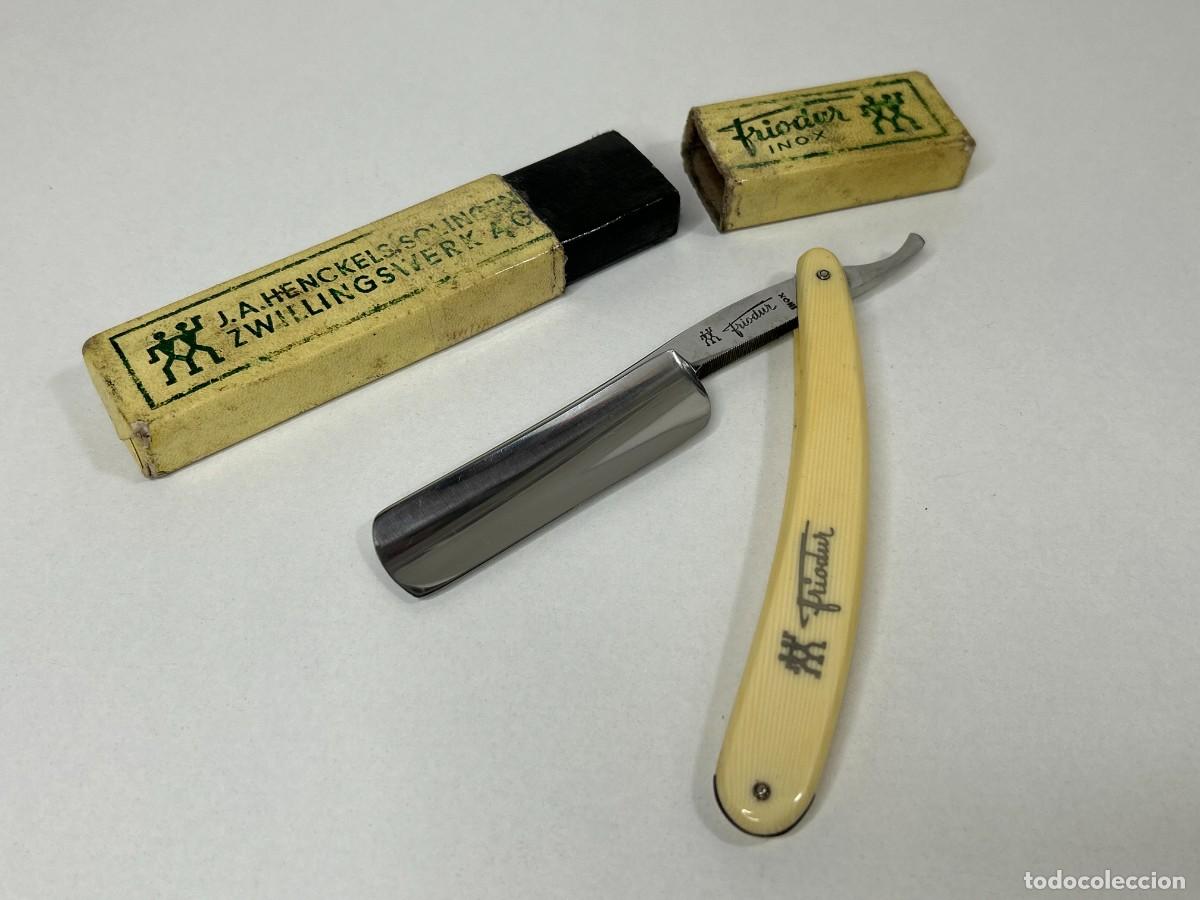 Antig&uuml;edades: NAVAJA DE AFEITAR FRIODUR SOLINGEN 14&rdquo; 1/5,FILARM&Oacute;NICA