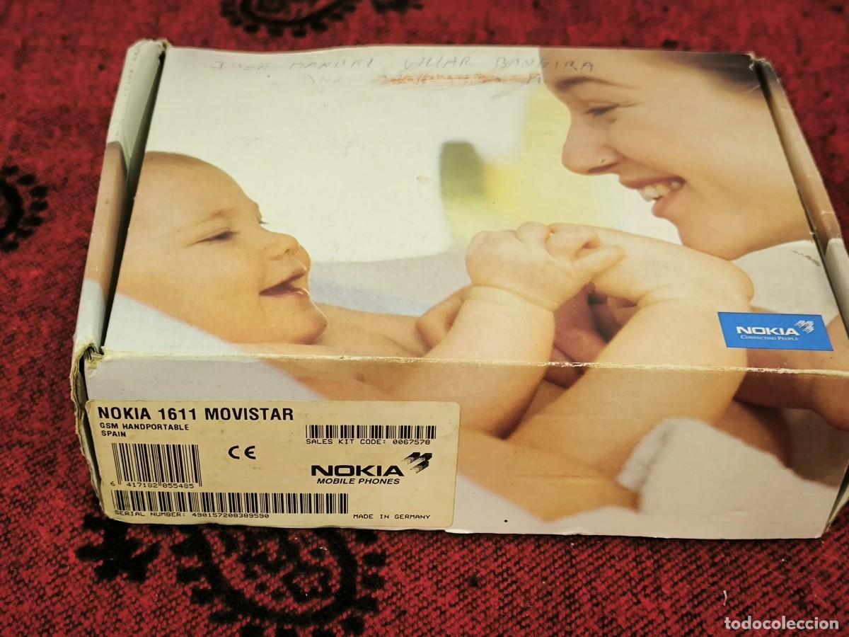 Telefones: Antiguo Nokia 1611 Movistar Original En Caja &ndash; Kit Completo GSM A&ntilde;os 90 Coleccionismo