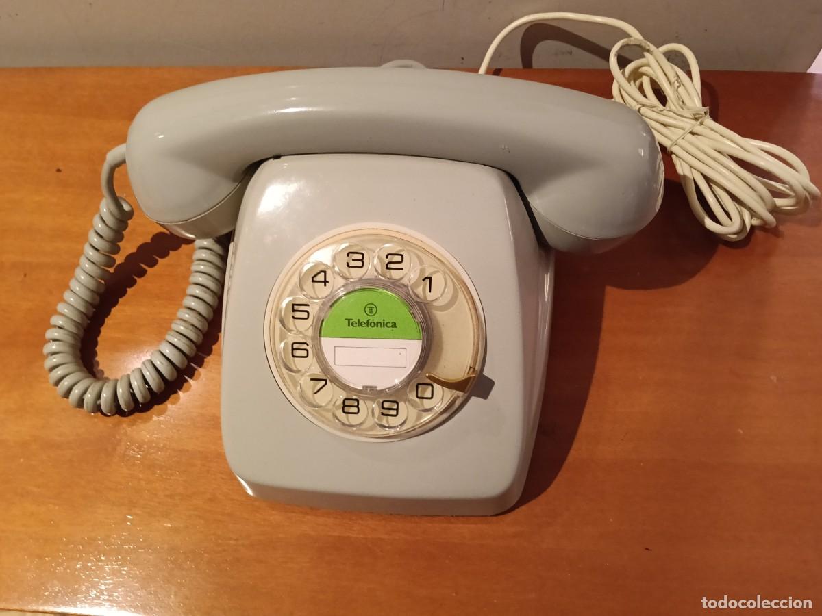 Tel&eacute;fonos: TELEFONO MODELO HERALDO DE SOBREMESA COLOR GRIS