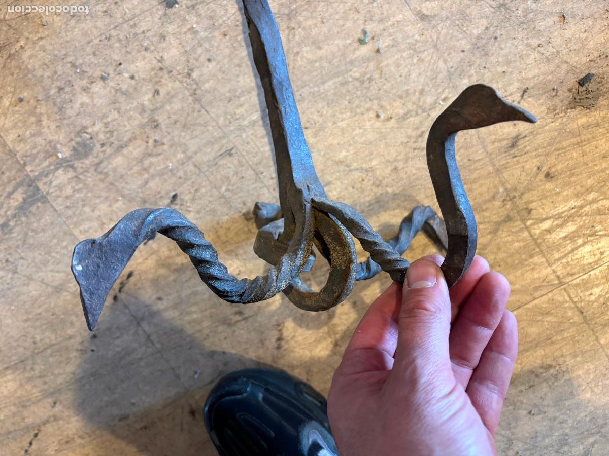 Antig&uuml;edades: Llares cremalls forja clem&agrave;stecs