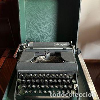 Antiques: M&aacute;quina de escribir Olympia SM2 - con maleta - a&ntilde;os 50