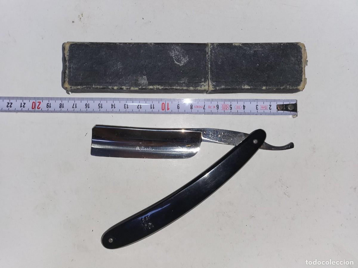Antig&uuml;edades: NAVAJA AFEITAR J.A. HENCKELS SOLINGEN ZWILLINGSWERK A G 14&rdquo;,,, FILARM&Oacute;NICA