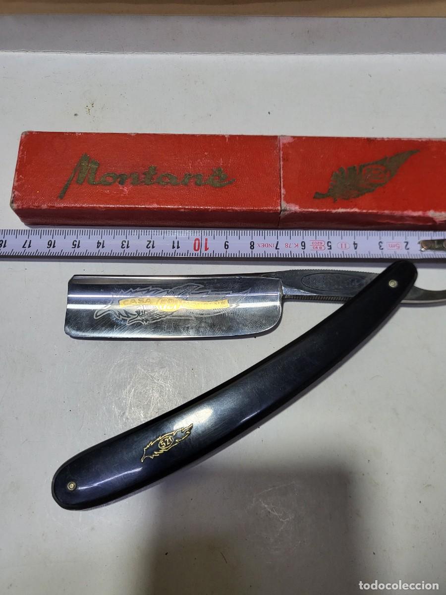 Antig&uuml;edades: Navaja de afeitar Montane Casa Montan&eacute;