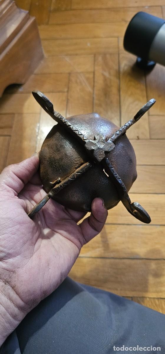 Antig&uuml;edades: Precioso clavo de forja muy trabajado