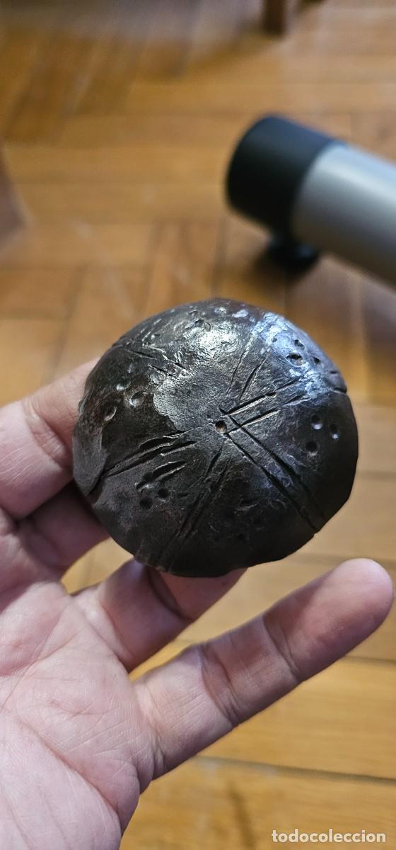 Antig&uuml;edades: Precioso clavo de forja muy trabajado XVI XVIII