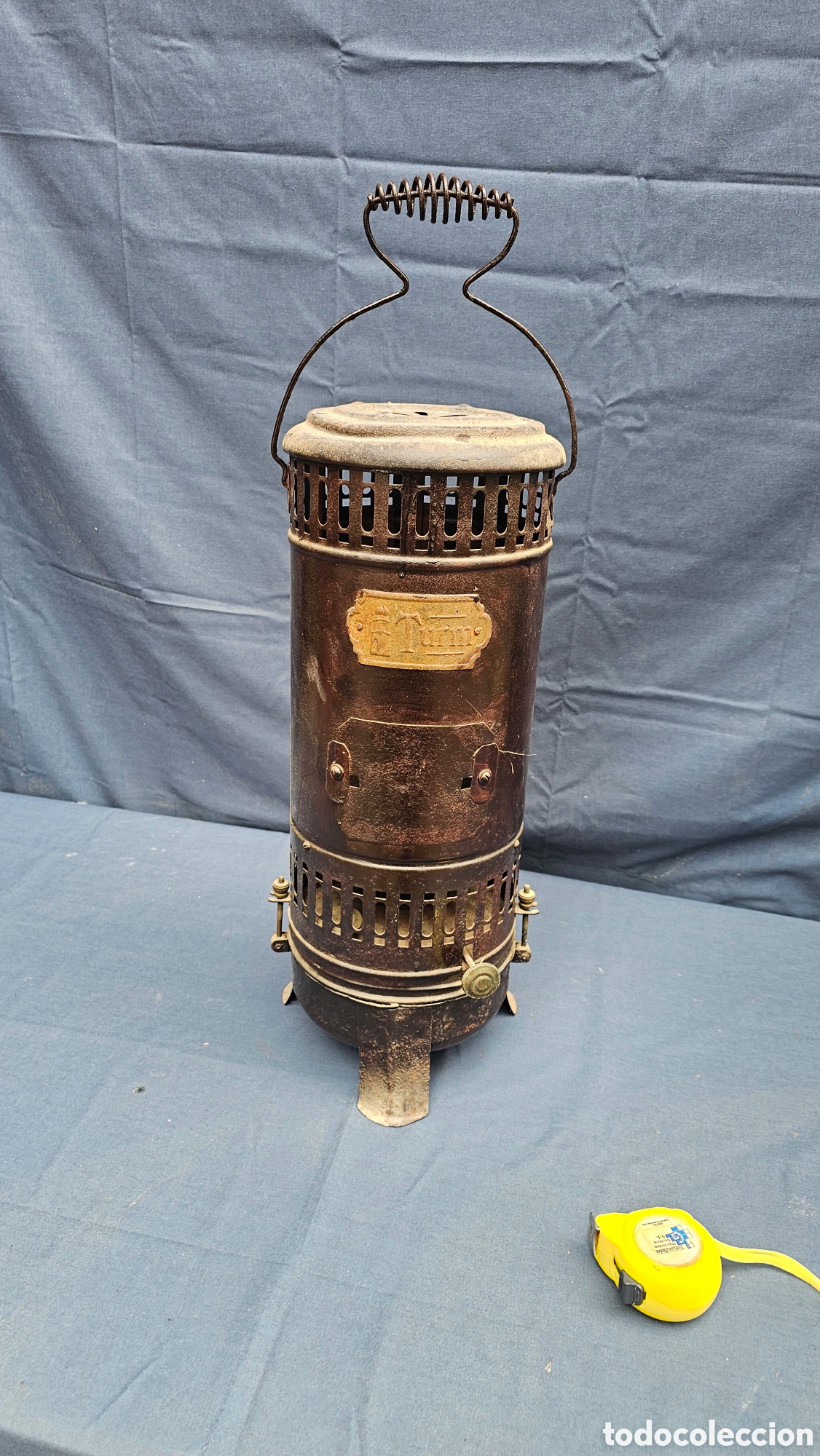 Antig&uuml;edades: Antigua estufa de petr&oacute;leo