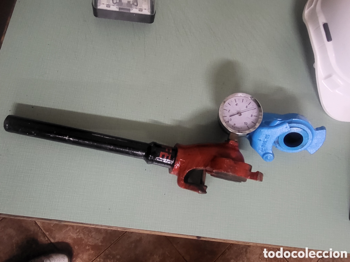 Antig&uuml;edades: Antiguo aparato hierro pesado - Foto 1