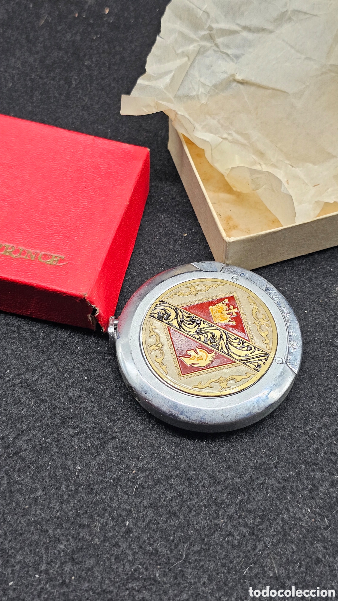 Antiguidades: Antiguo mechero de gasolina Prince