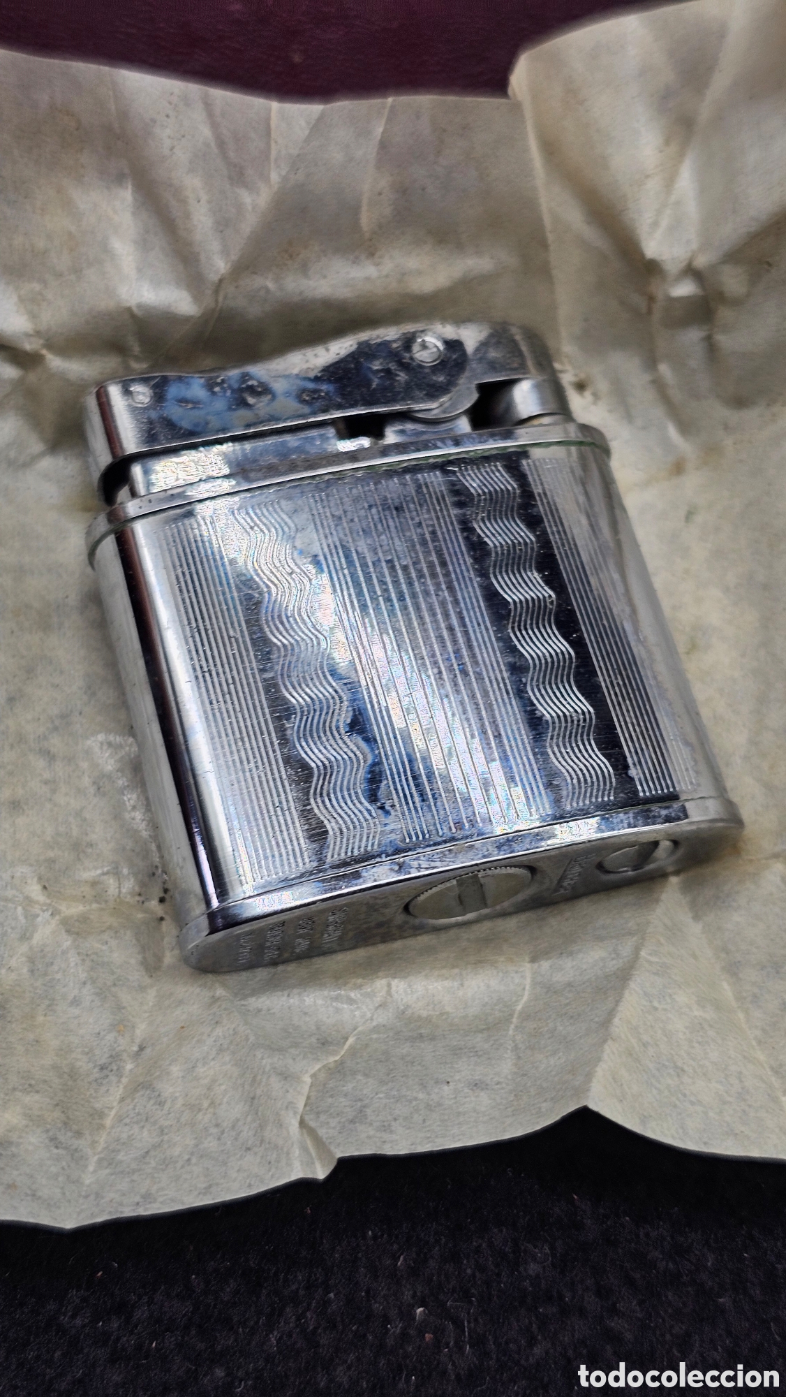 Antig&uuml;edades: Antiguo mechero d2 gasolina a estrenar Brother