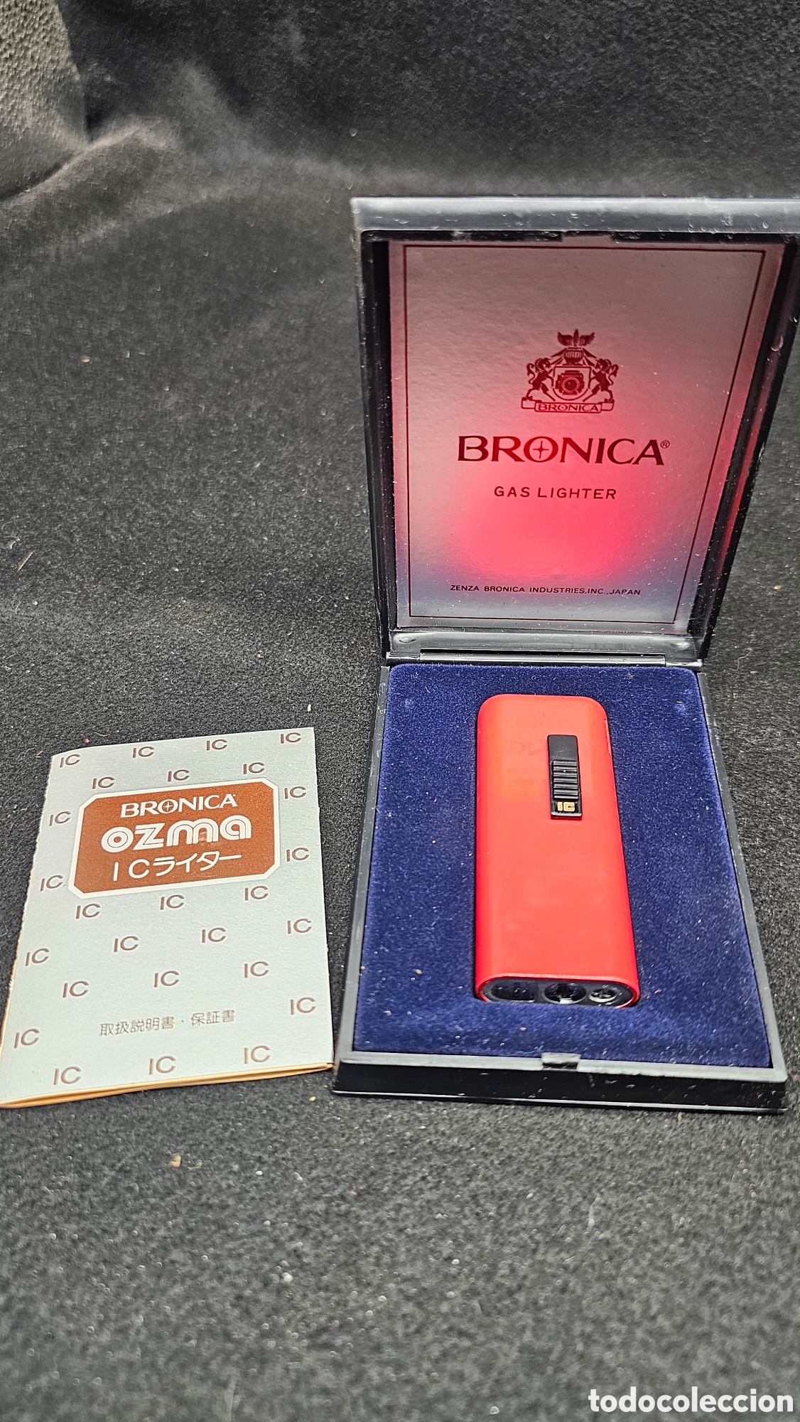 Antig&uuml;edades: Antiguo mechero a estrenar Bronica