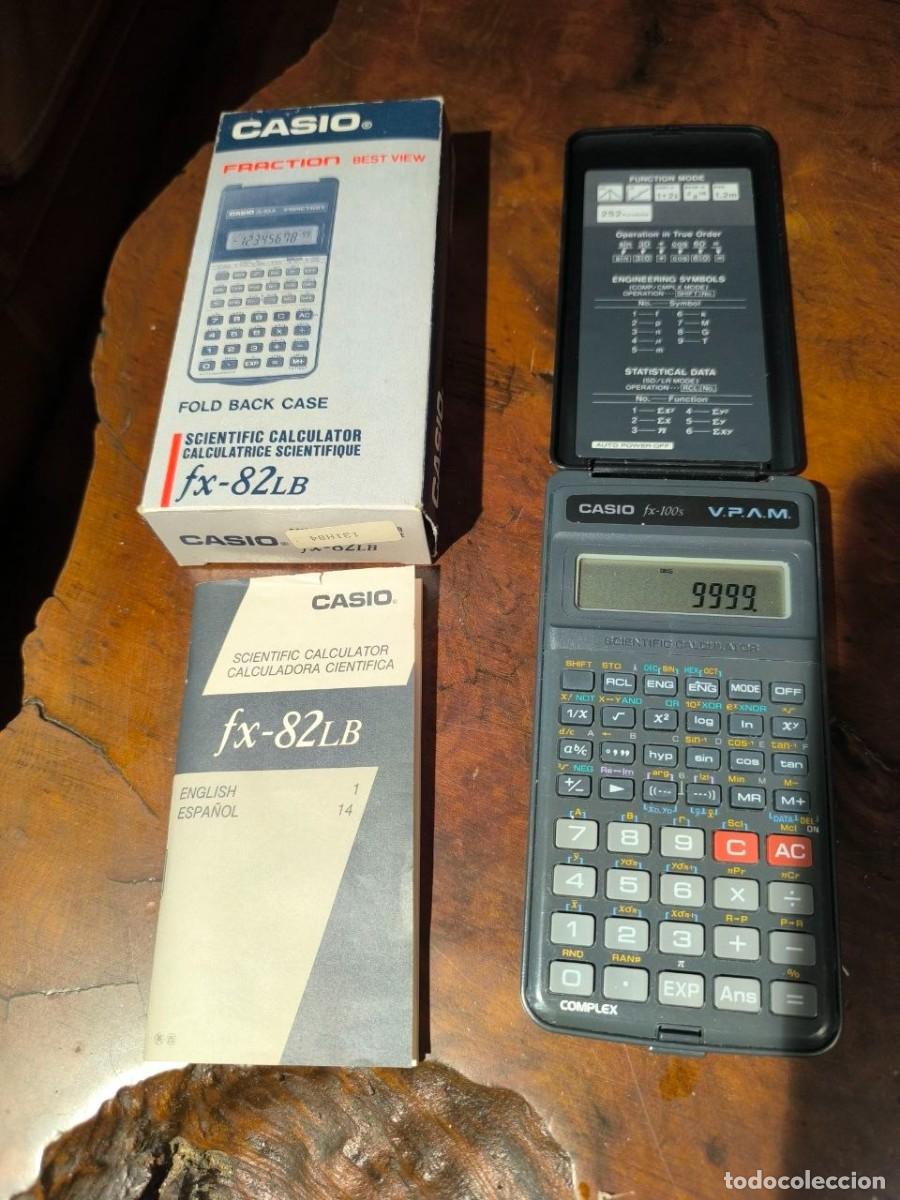 Antig&uuml;edades: Calculadora cient&iacute;fica Casio fx-82lb funciona, como nueva