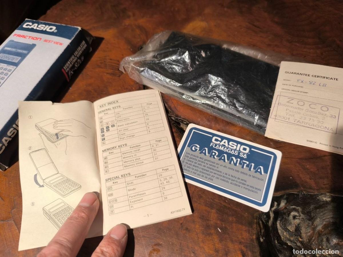 Antig&uuml;edades: Calculadora cient&iacute;fica Casio fx-82lb funciona, como nueva - Foto 8