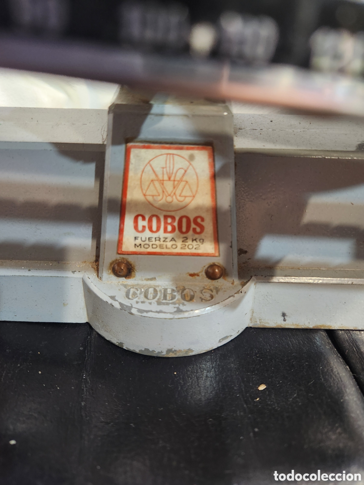 Antig&uuml;edades: Antigua balanza Cobos mod. 202. 2 kg. - Foto 2