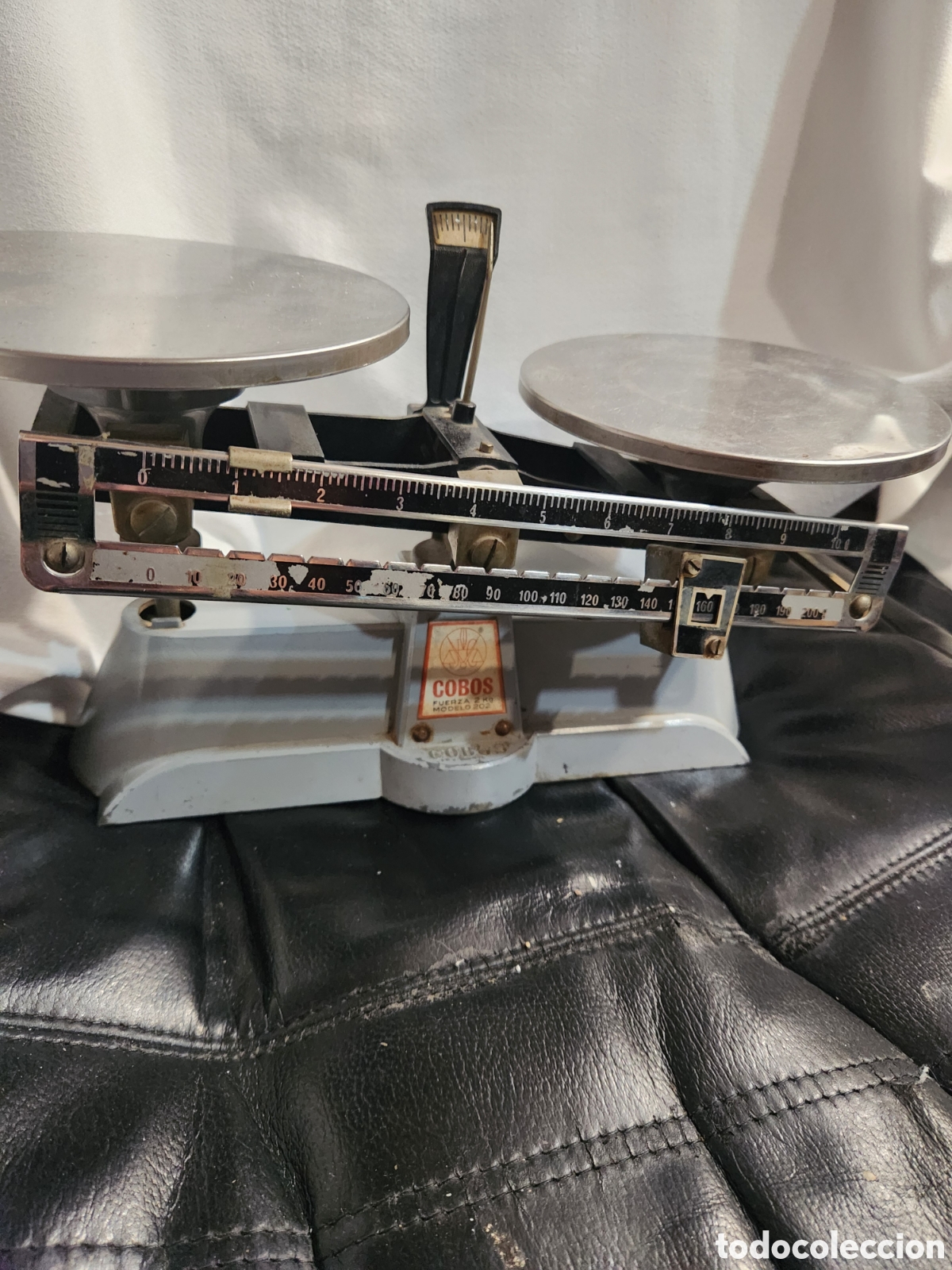 Antig&uuml;edades: Antigua balanza Cobos mod. 202. 2 kg. - Foto 3