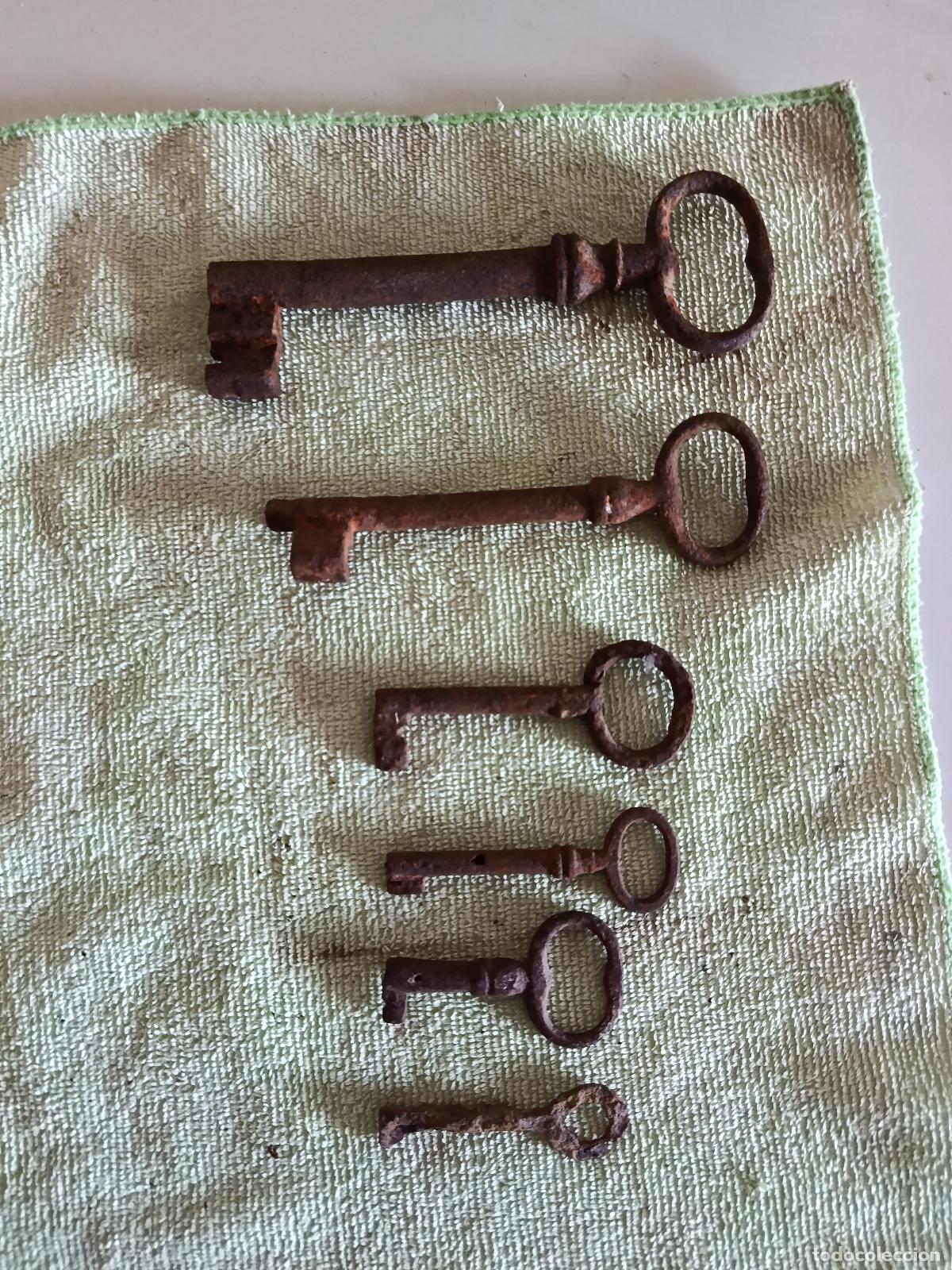 Antig&uuml;edades: 6 llaves distintas medidas