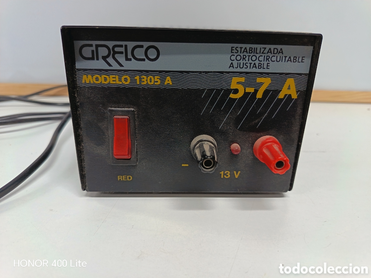 Antig&uuml;edades: Fuente de alimentaci&oacute;n Grelco Modelo 1305 A