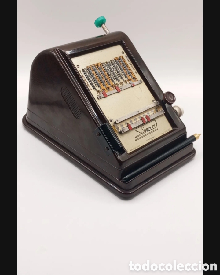 Antig&uuml;edades: CALCULADORA ( &Aacute;BACO ) STIMA MODELO CM III DE 1932 ,FABRICADA POR - CHAUX-DE-FONDS, SUIZA. FUNCIONA.