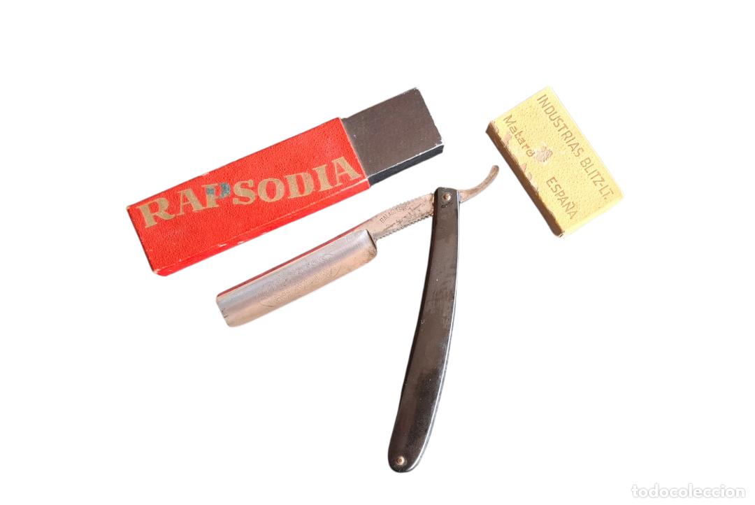 Antig&uuml;edades: (NA-260408)NAVAJA DE AFEITAR MARCA BALAGUER MODELO BRILLANTE (BARCELONA)